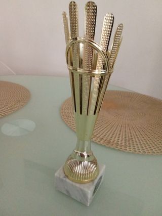 Coppa bambini oro con disegno