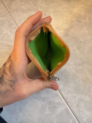 Monedero pequeño floral