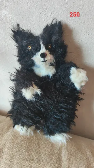 Peluche perro border collie