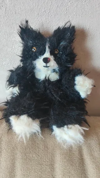 Peluche perro border collie