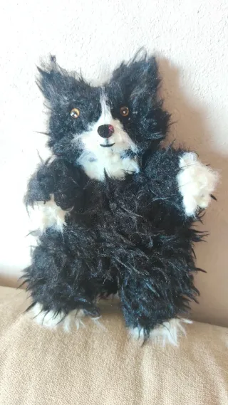 Peluche perro border collie