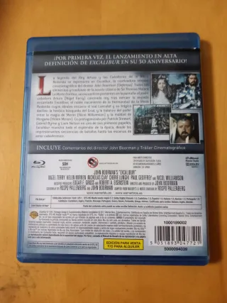 pelicula Blu-ray Excalibur