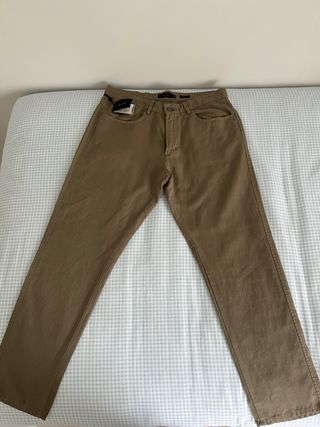 Pantalón lino/vaquero nuevo