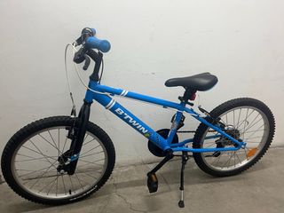 Bicicleta Infantil Btwin 20 Azul