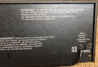 Pletina Casete RS West TD-3300 Plata