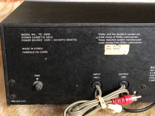 Pletina Casete RS West TD-3300 Plata