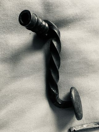 Manillas de puerta forja antiguas (hierro)