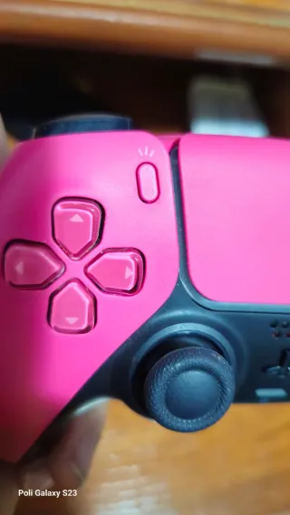 Mando Scuf PS5 Rosa y Negro
