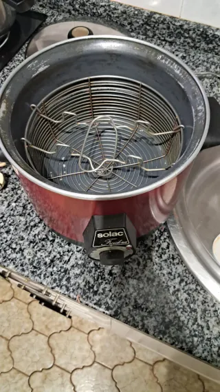 Olla Freidora Solac Freidora Antigua