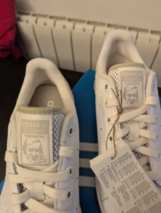 Zapatillas Adidas Stan Smith Beige/Blanco