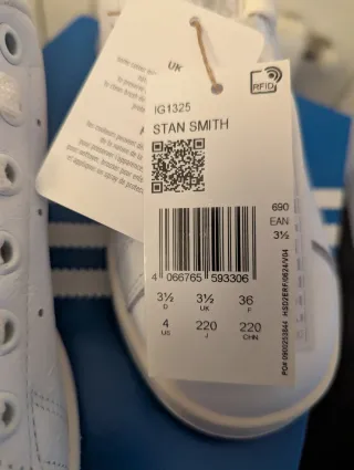 Zapatillas Adidas Stan Smith Beige/Blanco