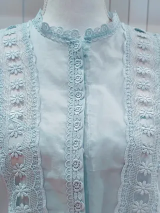 Blusa Charo Ruiz Luminia Azul