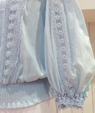 Blusa Charo Ruiz Luminia Azul