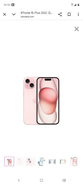 iPhone 15 Plus Rosa