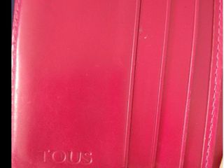 Cartera Tous Roja Piel