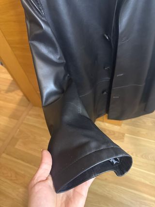 Chaqueta de Piel Retier Negra Talla M