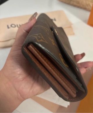 Cartera Louis Vuitton Marrón y Dorada