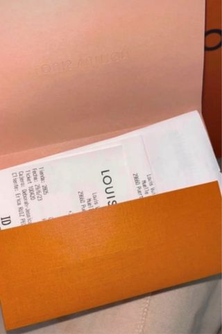 Cartera Louis Vuitton Marrón y Dorada