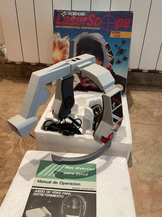 Nintendo accesorio Konami Laser Scope Headset NES
