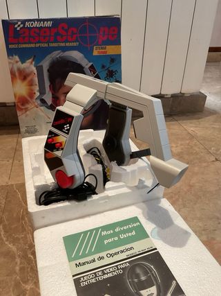 Nintendo accesorio Konami Laser Scope Headset NES