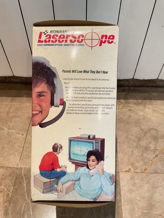 Nintendo accesorio Konami Laser Scope Headset NES
