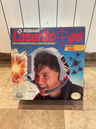 Nintendo accesorio Konami Laser Scope Headset NES