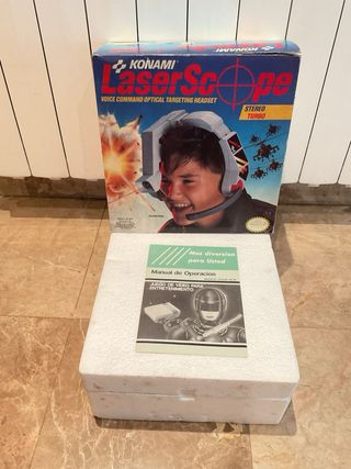 Nintendo accesorio Konami Laser Scope Headset NES