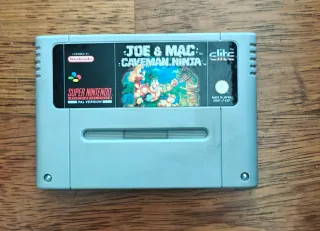 Joe & Mac: Caveman Ninja SNES PAL
