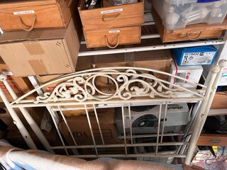 ¡OPORTUNIDAD! Conjunto 2 cabeceros metal