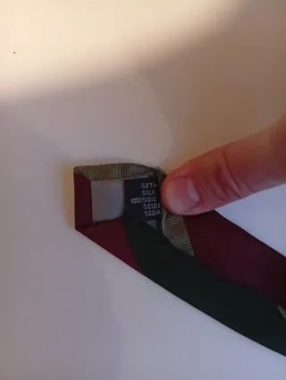 Corbata Vintage 100% Seda - The Convent Garden