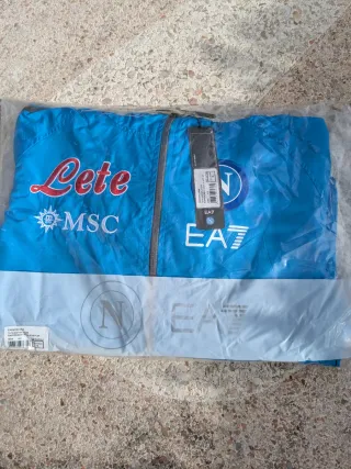 Chándal EA7 Napoli Talla S Azul/Gris