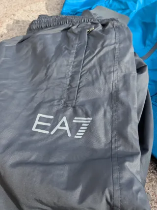 Chándal EA7 Napoli Talla S Azul/Gris