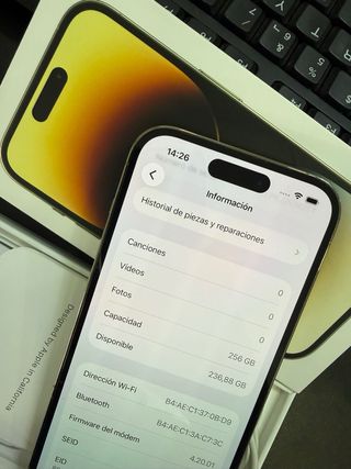 iPhone 14 Pro 256GB Dorado Como Nuevo
