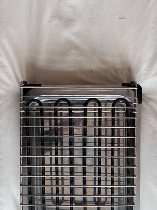 Barbacoa Eléctrica Vata Negra y Plateada