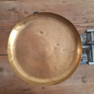 Bilancia francese antica 10 kg Ghisa e ottone