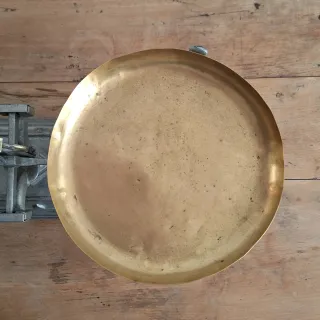 Bilancia francese antica 10 kg Ghisa e ottone