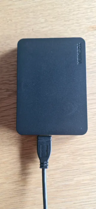 Disco Duro Externo Toshiba Portátil de 1 tera