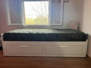 CAMA NIDO CON DOS CAJONES Y LOS DOS COLCHONES.