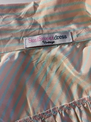 Blusa Vintage Suzi Sweet Dress S/M