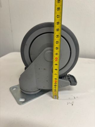 Ruote girevoli con freno