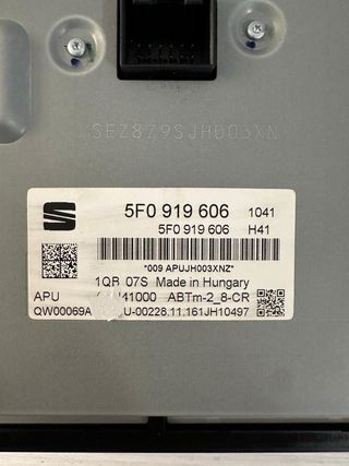 Pantalla 8”,  Mib2 Seat Leon MK3