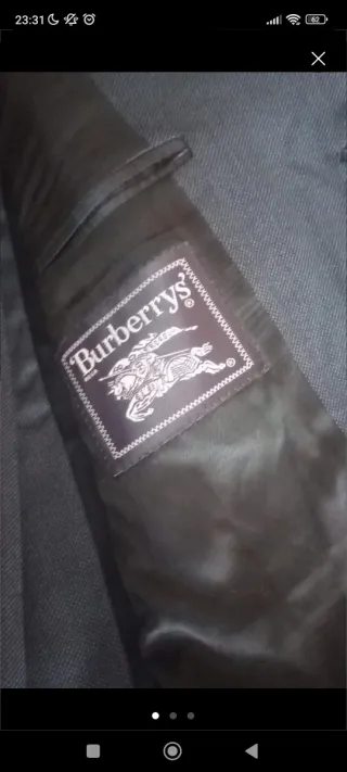 Traje Burberry Original