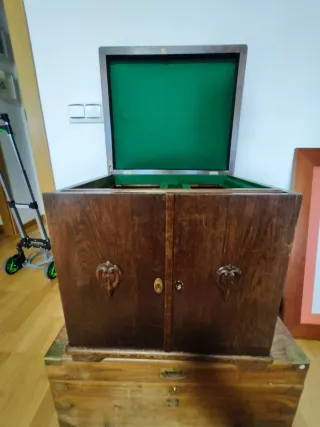 Baúl Cajonero Madera Mueble Vajilla