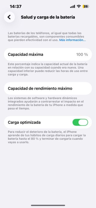 iPhone 13 Pro Max - Batería
