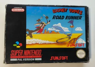 Looney Tunes Road Runner Super Nintendo PAL