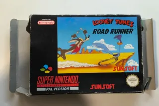 Looney Tunes Road Runner Super Nintendo PAL