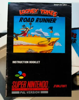 Looney Tunes Road Runner Super Nintendo PAL