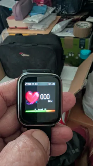 Reloj Táctil Sumergible Sin Botones