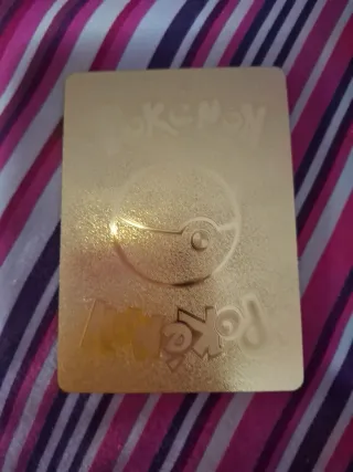 Carta Pokémon Dracaufeu VMAX Dorada