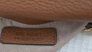Bolso Michael Kors Piel Marrón Dorado